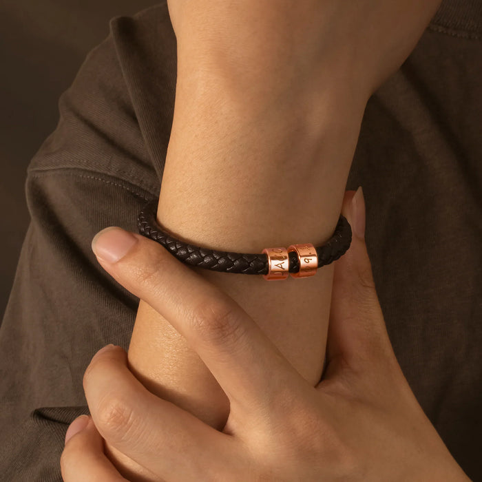 Custom Braided Rope Bead Bracelet-Jewelry-Anavia-Afterlife Essentials