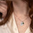 Personalized Petite Dog Tag Pendant