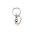 Paw Print Heart Pet Memorial Key Chain-Jewelry-Anavia-Afterlife Essentials