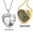 Personalized Peaceful Heart Pendant