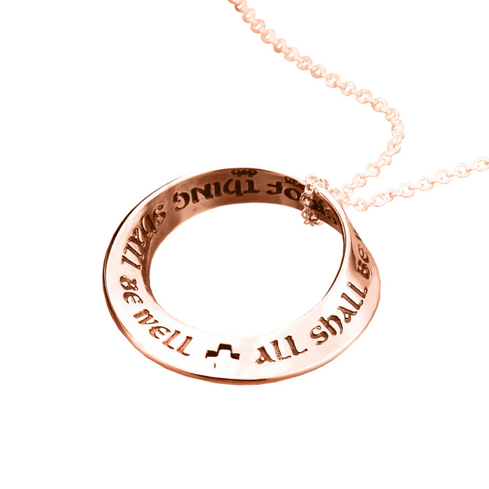 All Shall Be Well - Julian of Norwich 14K Gold Necklace