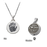 Personalized Petite Round Pendant