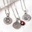 Personalized Petite Round Pendant
