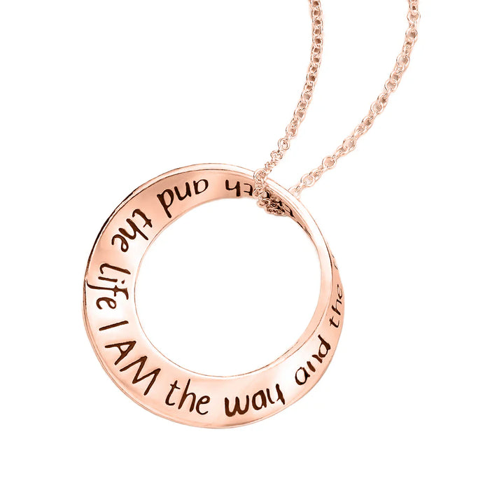 I Am The Way - John 14:6 14K Gold Necklace