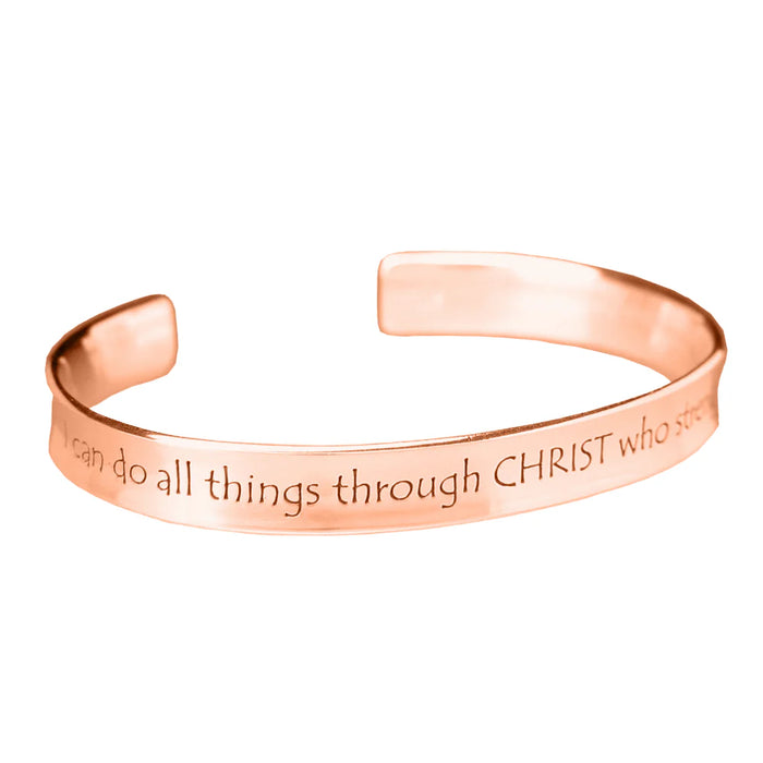 I Can Do All Things - St. Paul 14K Gold Bracelet