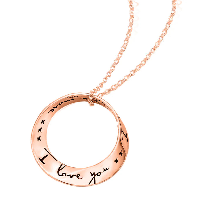 I Love You More 14K Gold Necklace