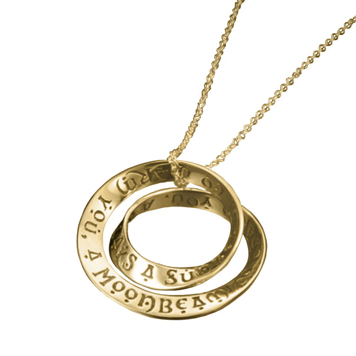 Irish Blessing 14K Gold Necklace