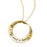 No Need To Be Anyone But Yourself - Virginia Woolf 14K Gold Necklace