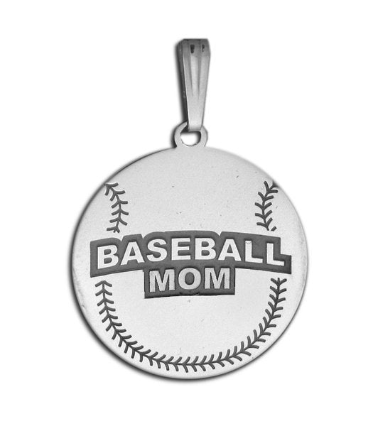 Baseball Mom Pendant Jewelry