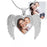 Angel Heart Picture Pendant Jewelry