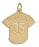 Baseball Jersey Pendant w/ Name & Number Jewelry