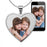 Heart with Border Photo Pendant Charm Jewelry