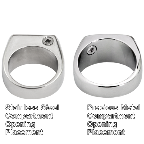 Personalized Rectangle Ring
