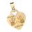 Personalized Heart-Shaped Handprint Medal - w/ Name & Date Jewelry