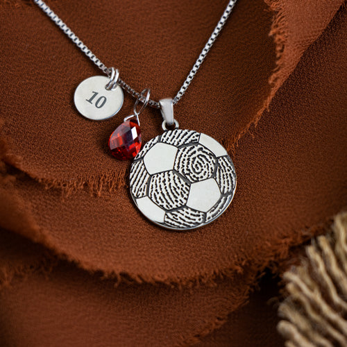 Personalized Fingerprint Jewelry- Sports