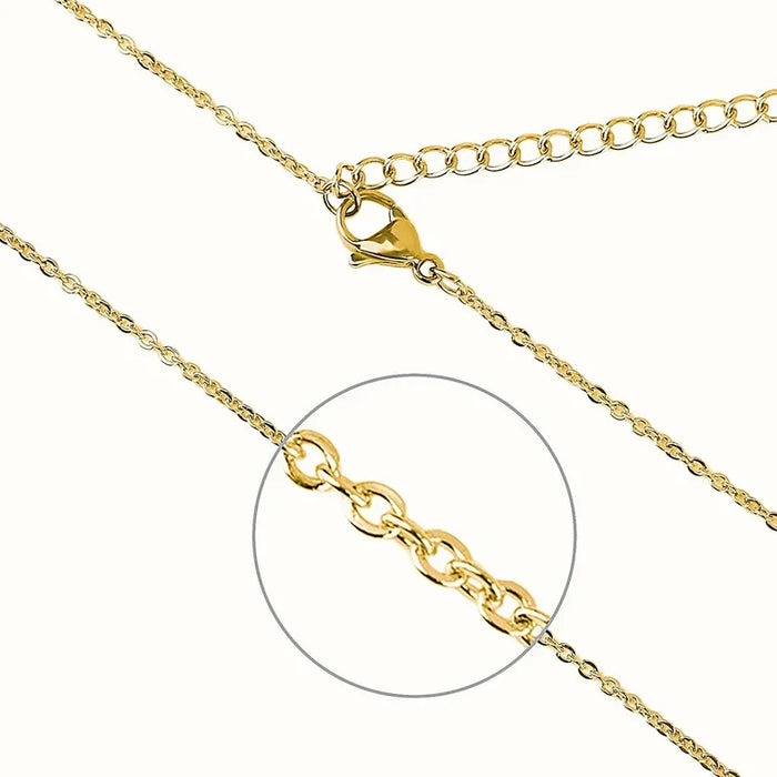 4-Sided Bar Fingerprint Memorial Necklace-Jewelry-Anavia-Afterlife Essentials