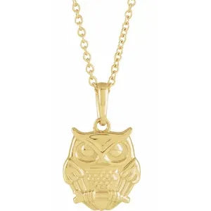 Owl 16-18" Necklace or Pendant 88164