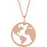 Earth Cutout 16-18" Necklace or Pendant 88178