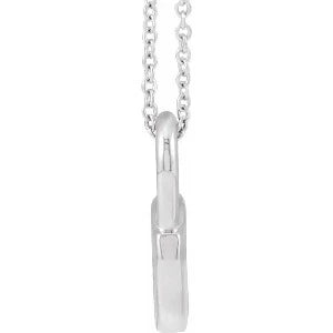 Engravable Lock 16-18" Necklace or Pendant 88239