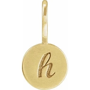 Engravable Disc Pendant/Charm 88225