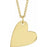 Sideways Heart 16-18" Necklace or Pendant 88260