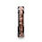 CAMBRIAN Pink Dinosaur Bone Inlaid Black Ceramic Beveled Edged Ring - 4mm & 8mm