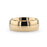 VANNA Traditional Domed Gold Plated Titanium Wedding Ring - 8mm