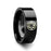Sith Imperial Emblem Star Wars Black Tungsten Engraved Ring - 4mm - 12mm