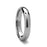 DOMINA Domed Tungsten Carbide Wedding Ring - 4 mm - 6 mm