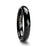 AEON 288 Black Diamond Faceted Tungsten Carbide Ring - 4mm - 8mm