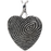 B&B Heart Fingerprint Pendant