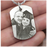Dog Tag with 3D Photo Pendant