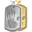 3D Handprint Dog Tag Remembrance Pendant