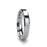ROMA Womens Beveled Tungsten Carbide Wedding Ring - 4 mm - 6 mm
