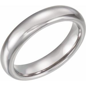 Tungsten Half Round Band TAR023 - 4 mm - 6 mm