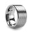 MERCURY Flat Brushed Finish Tungsten Wedding Ring - 4mm - 12mm