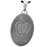 3D Babyfeet inside Heart + Mother's Fingerprint Pendant