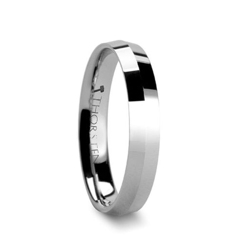 KATANA Knife Edge Tungsten Carbide Wedding Ring - 4 mm