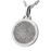 Petite Round Fingerprint Pendant