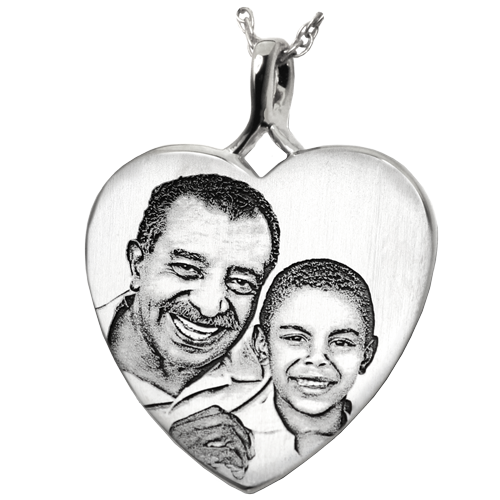 Heart Photo Pendant