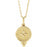 Beaded Disc 16-18" Necklace 86653