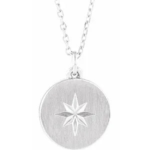 Starburst Disc 16-18" Necklace or Pendant 86649