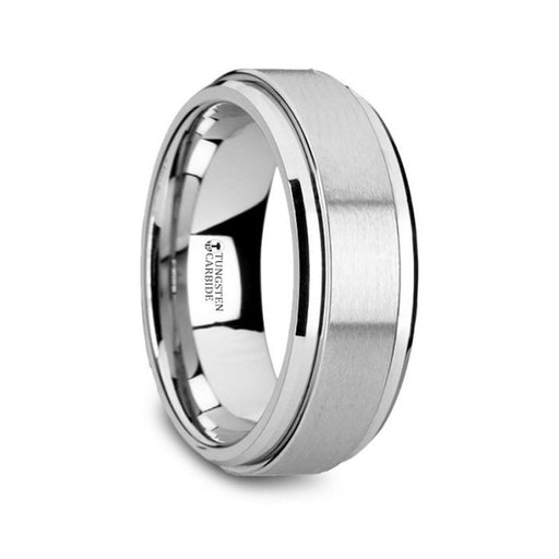 REVOLUTION Tungsten Carbide Spinner Ring Spinning Wedding Band - 8mm
