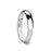 PLATINA Domed White Tungsten Carbide Ring - 4 mm - 6 mm