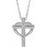Youth Cross with Heart 15" Necklace or Pendant R45399