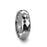 SCOTTSDALE 288 Diamond Faceted White Tungsten Ring - 4mm - 8mm
