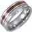 Tungsten Band with Imitation Meteorite & Wood Inlay TAR51920 - 8 mm