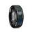 IRIDESCENCE Black Ceramic Spectrolite Inlay Polished Finish Wedding Band with Beveled Edges - 8mm
