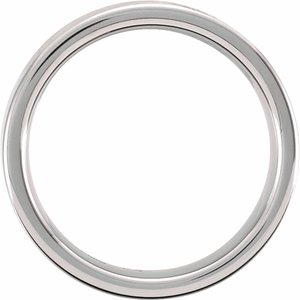 Tungsten Flat Satin Band TAR266 - 6 mm