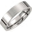 Titanium Flat Polished Band T812 - 4 mm - 8 mm